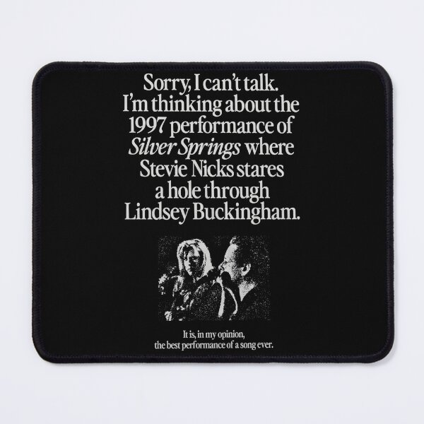 Item preview, Stevie Nicks Stares Hole Lindsey Buckingham Silver Springs designed and sold by BrandyFreika.