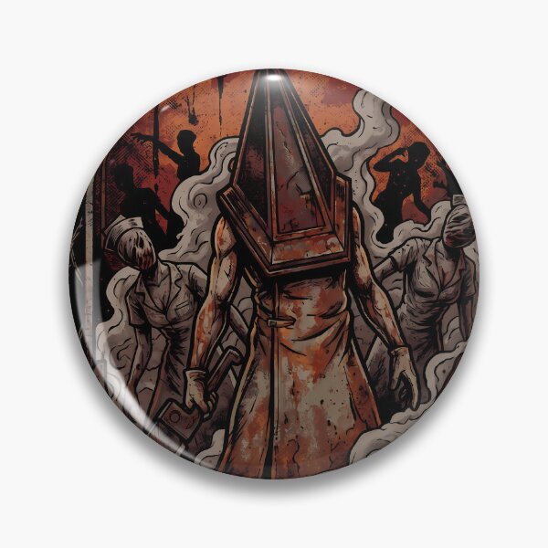 Item preview, Silent Hill 2 Executioner Pyramid Head Portrait designed and sold by Senpaiwaves.