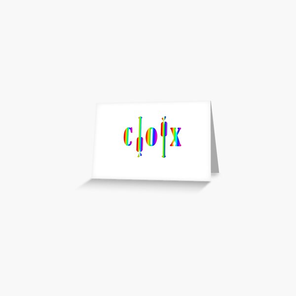 Pride C|O|X Paddles Greeting Card