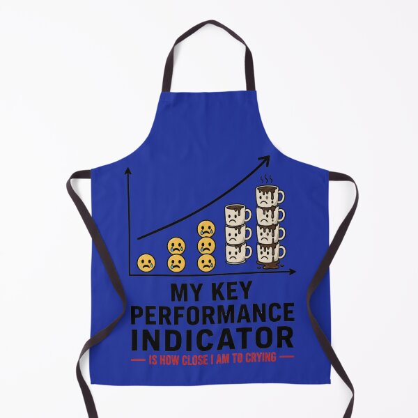 Item preview, My Key Performance Indicator Funny Corporate KPI Burnout Meme designed and sold by PixelPublishing.
