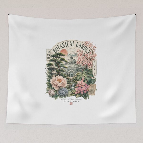 Item preview, Botanical Garden designed and sold by yasinakmanart.