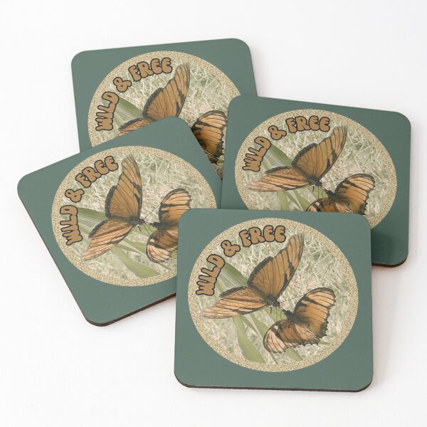 Item preview, Wild and Free Retro Groovy Butterfly Design designed and sold by PaniKulka.