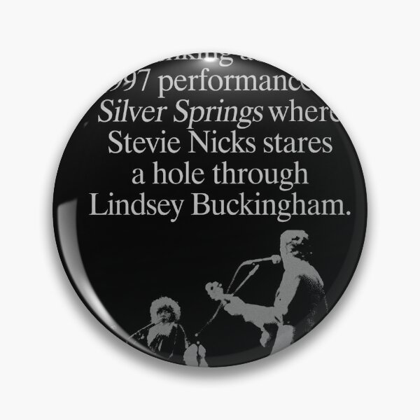 Item preview, Fleetwood Mac Silver Springs 1997 Live Dance Stares Text Design designed and sold by BrandyFreika.