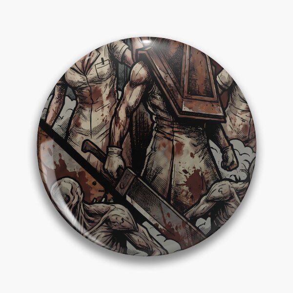 Item preview, Pyramid Head Silent Hill 2 – Executioner Monster Art designed and sold by Senpaiwaves.