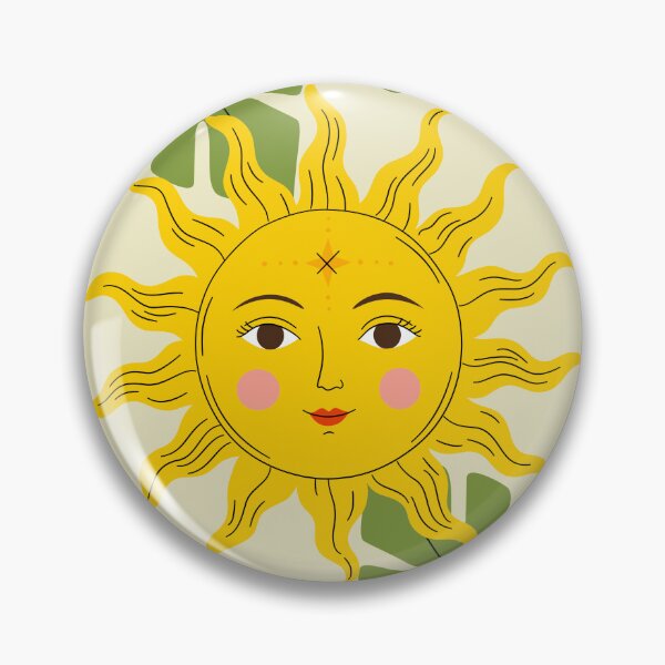 Item preview, Mystical Boho Sun and Tropical Botanical Leaves Art designed and sold by AllaMashycheva.