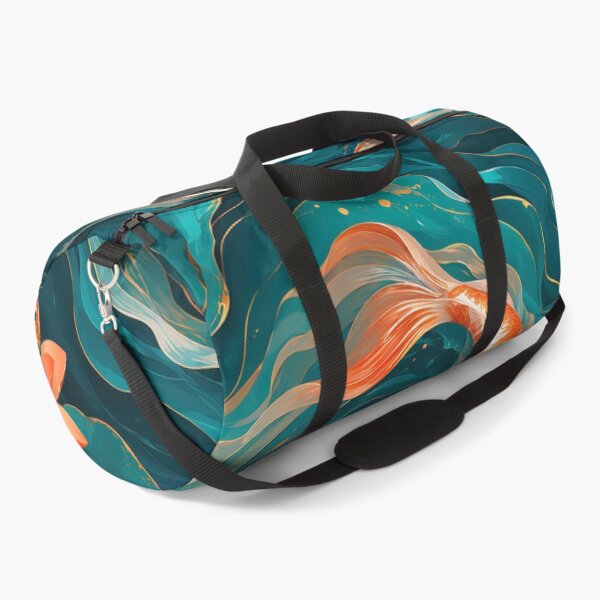 Item preview, Elegant Yin Yang Koi Fish, Luxury Tropical Pond Art designed and sold by ms_illustration.