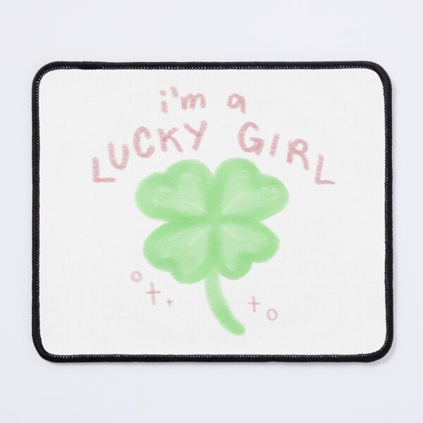 Item preview, I’m a Lucky Girl Clover designed and sold by AestheteArchive.
