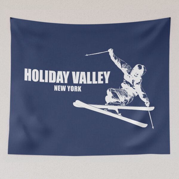 Item preview, Holiday Valley Resort Skier designed and sold by Esskay Designs.