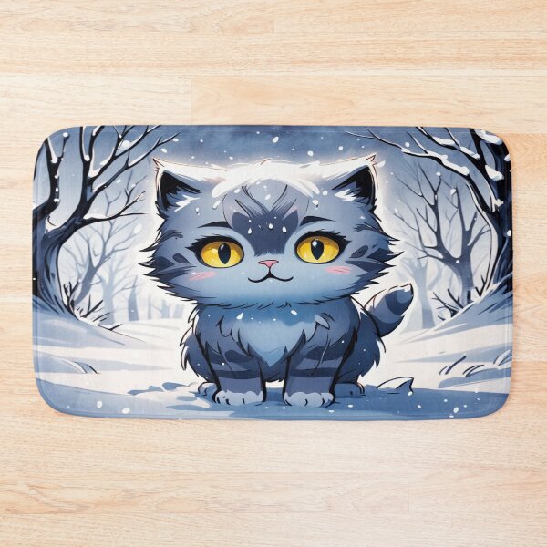 Item preview, Cute cat explores winter wonderland designed and sold by FotoworldEdel.