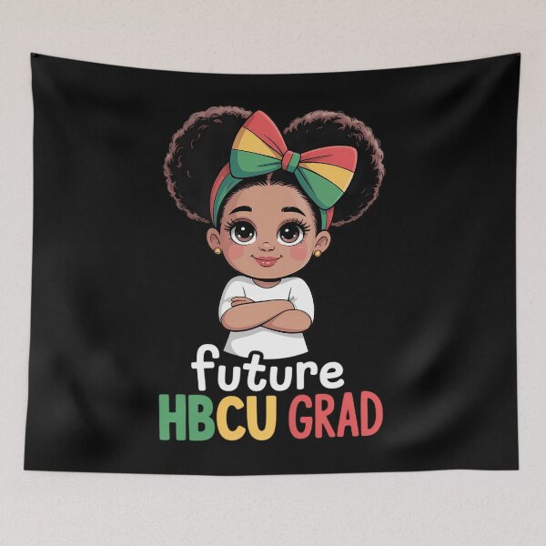 Item preview, Future HBCU Grad Black Girl Kids Graduation HBCU College designed and sold by sailorjessiArt.