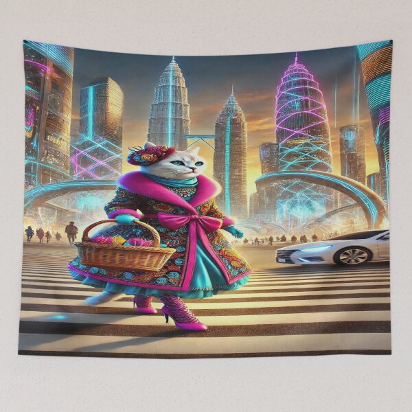 Item preview, Cat's Future Glory: Purring Sci-Fi Adventures designed and sold by FotoworldEdel.