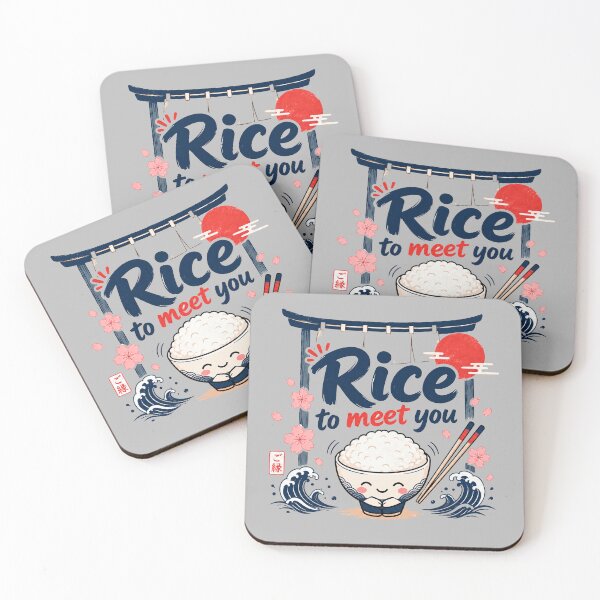 Item preview, rice to meet you designed and sold by T-paw.