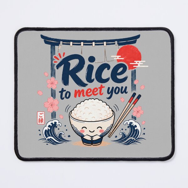 Item preview, rice to meet you designed and sold by T-paw.