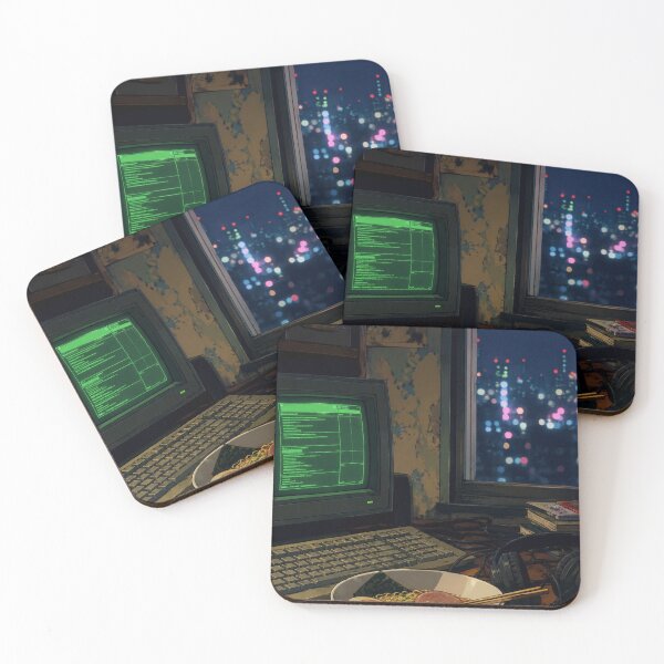 Item preview, The Midnight Desk - Lofi Anime Aesthetic designed and sold by bapupa.