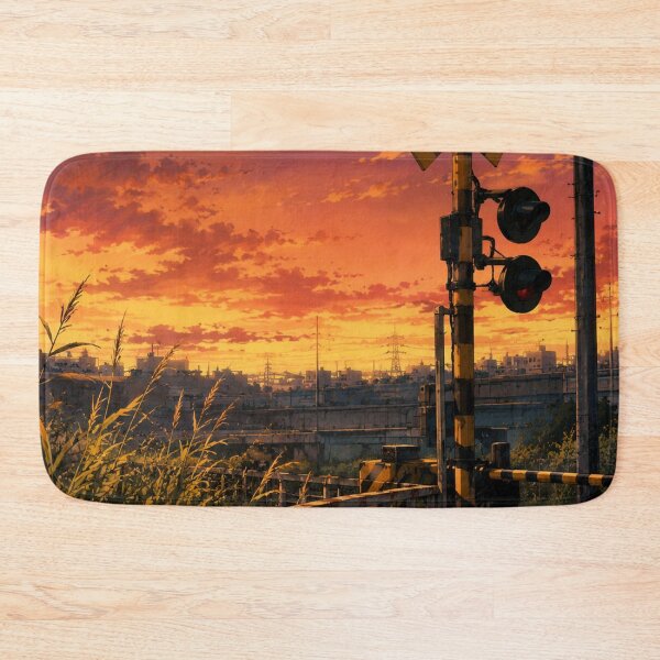 Item preview, Train Tracks Sunset - Lofi Anime Aesthetic designed and sold by bapupa.