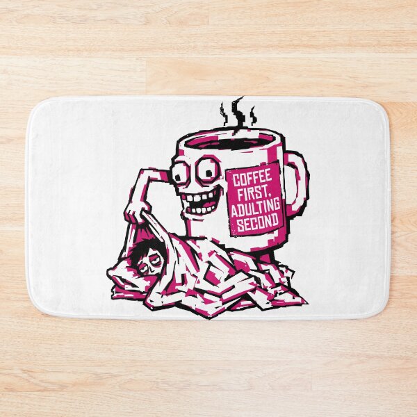 Item preview, Coffee First Adulting Second Funny Quote designed and sold by XYZ LAB by Jesuperman.
