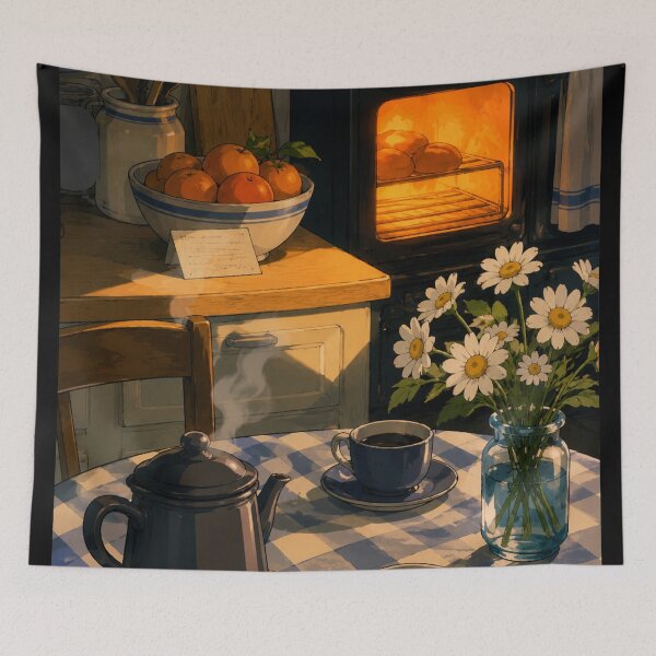 Item preview, Cinnamon Kitchen - Lofi Art designed and sold by bapupa.