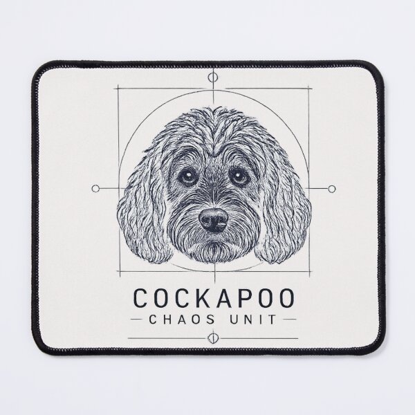 Item preview, Cockapoo Chaos Unit Engineered For Chaos Blueprint Sketch designed and sold by Cockapoo Society.