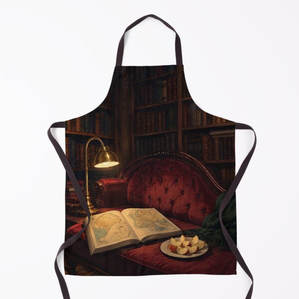 Item preview, Dusk Library - Lofi Art designed and sold by bapupa.