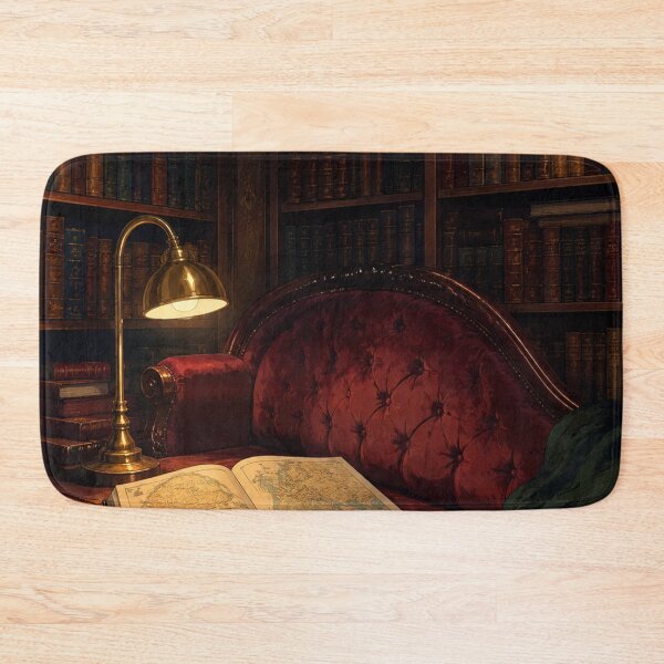 Item preview, Dusk Library - Lofi Art designed and sold by bapupa.