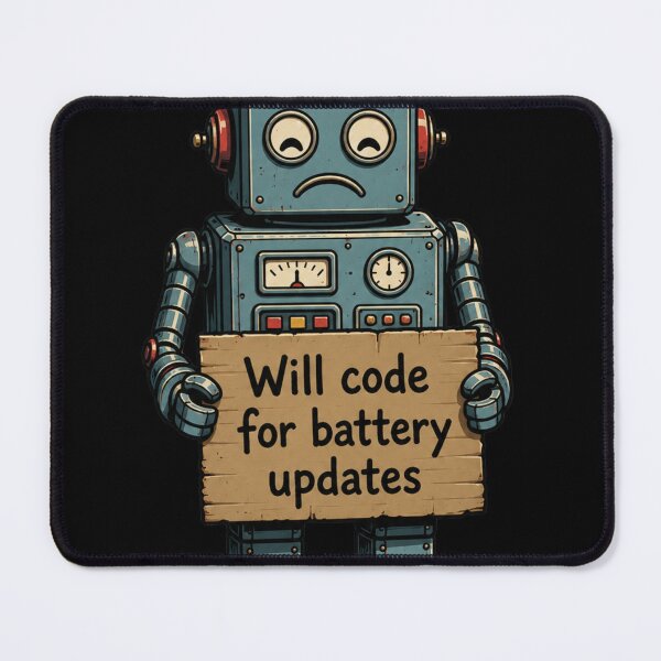 Item preview, AI Replaced My Job Funny Artificial Intelligence Robot Meme designed and sold by PixelPublishing.