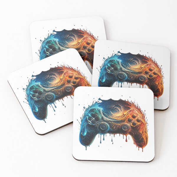 Item preview, Epic Fire and Water Gaming Controller Splash Art designed and sold by AgnesB77.