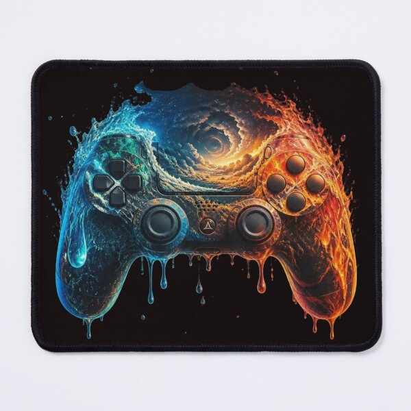 Item preview, Epic Fire and Water Gaming Controller Splash Art designed and sold by AgnesB77.