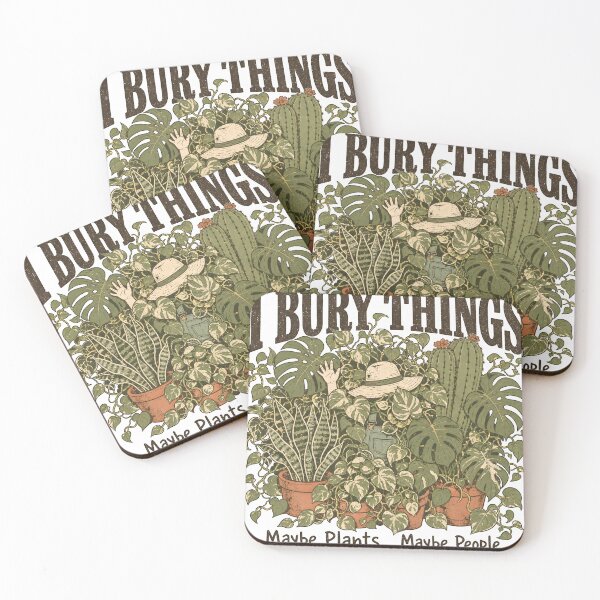 Item preview, I Bury Things – Funny Vintage Plant Lover Graphic designed and sold by VoidRebel.