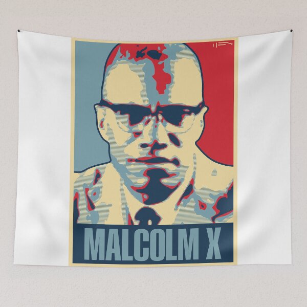 Item preview, Malcolm X designed and sold by DFA.
