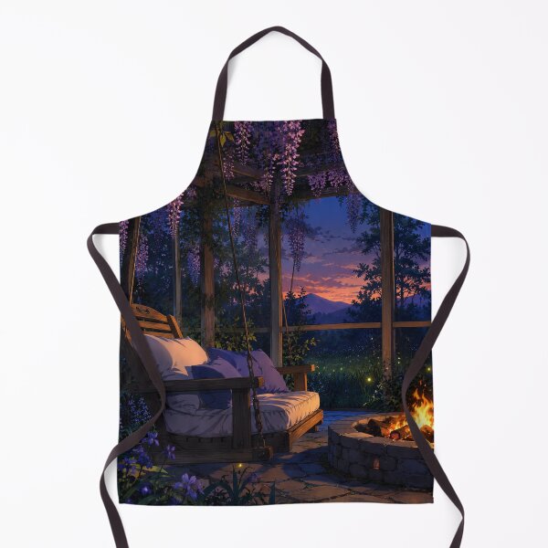 Item preview, Secret Garden Porch - Lofi Art designed and sold by bapupa.