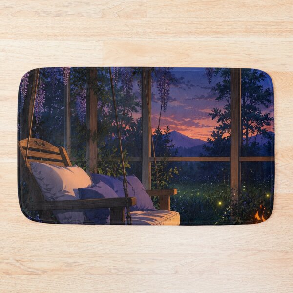 Item preview, Secret Garden Porch - Lofi Art designed and sold by bapupa.