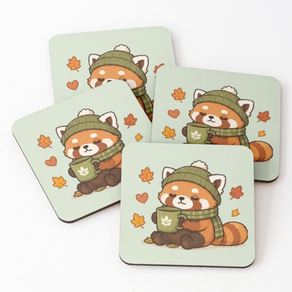 Item preview, Cozy Red Panda Vibes designed and sold by MellowMunchkins.