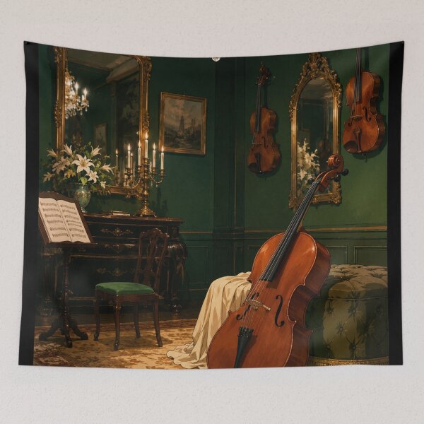 Item preview, Velvet Music Room - Lofi Art designed and sold by bapupa.