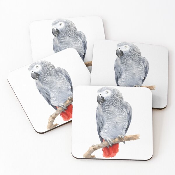 Item preview, African Grey Parrot designed and sold by HOMETOWN86.