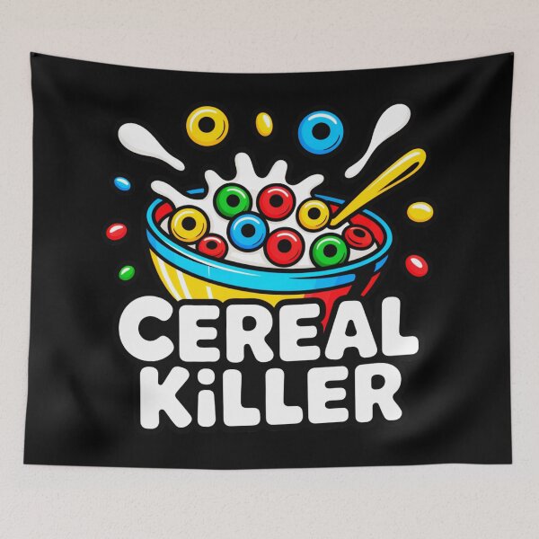 Item preview, Funny Sayings Cereal Killer designed and sold by SteezeeStore.