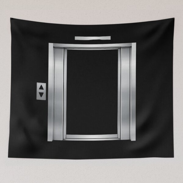 Item preview, The Elevator That Waits for No One — Liminal Space designed and sold by Timeless Junction.