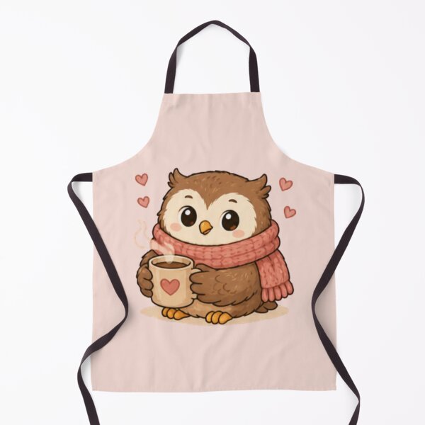 Item preview, Cozy Coffee Owl  designed and sold by MellowMunchkins.
