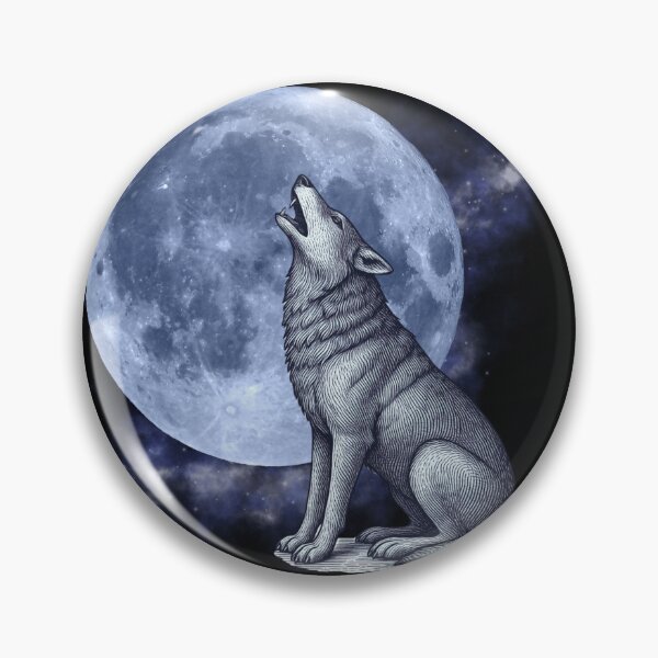 Item preview, Moon Wolf designed and sold by WolnoscZycia.