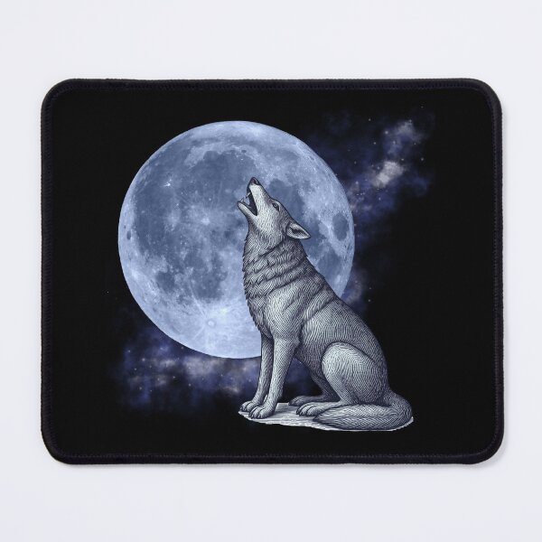Item preview, Moon Wolf designed and sold by WolnoscZycia.