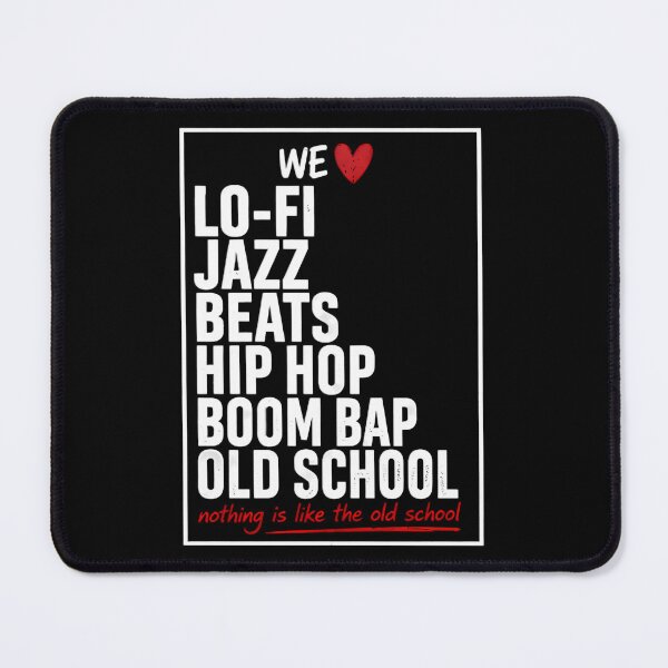 Item preview, WE LOVE LO-FI 3 – Old School Hip Hop Jazz Beats Streetwear Design designed and sold by Salimgor Hangaround Music.