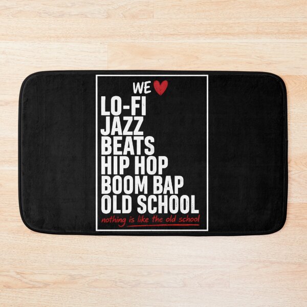 Item preview, WE LOVE LO-FI 3 – Old School Hip Hop Jazz Beats Streetwear Design designed and sold by Salimgor Hangaround Music.