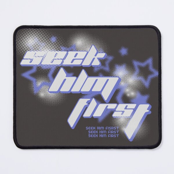 Item preview, Seek His Kingdom First - Bible Verse Quote Gifts For Christians designed and sold by karolina lindy.