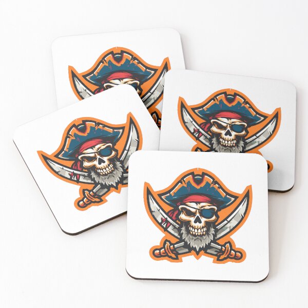 Item preview, pirate skull designed and sold by Print Print On.