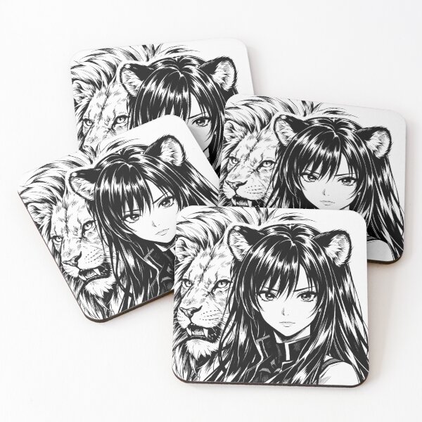 Item preview, Kobieta i lew  designed and sold by Panda bear .