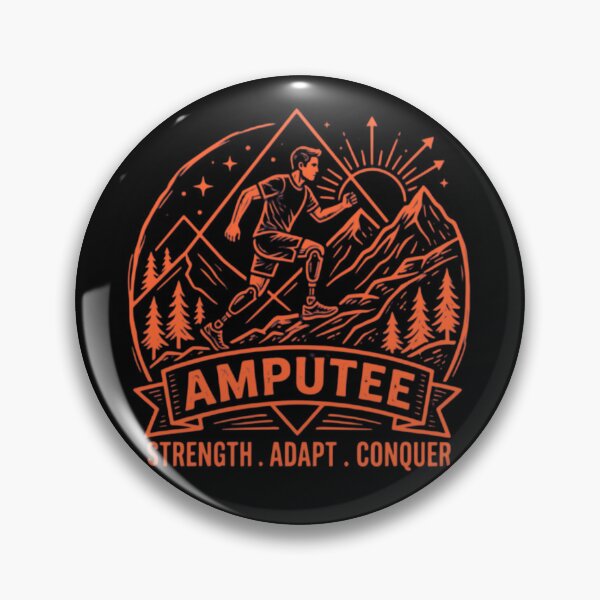 Item preview, Amputee Trail Runner – Strength Adapt Conquer Inspirational Athlete designed and sold by SidTastic .