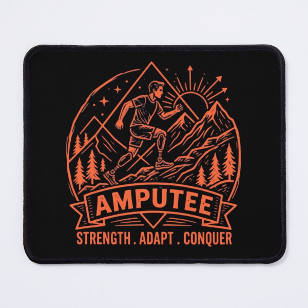 Item preview, Amputee Trail Runner – Strength Adapt Conquer Inspirational Athlete designed and sold by SidTastic .