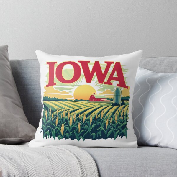 Item preview, Iowa Countryside Vintage State Design designed and sold by Musicdrip.
