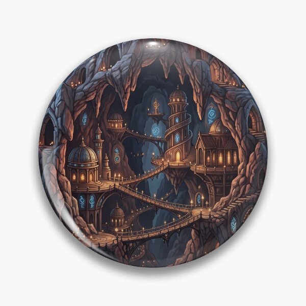 Item preview, Cavern of Eternal Lanterns designed and sold by CuteRage.