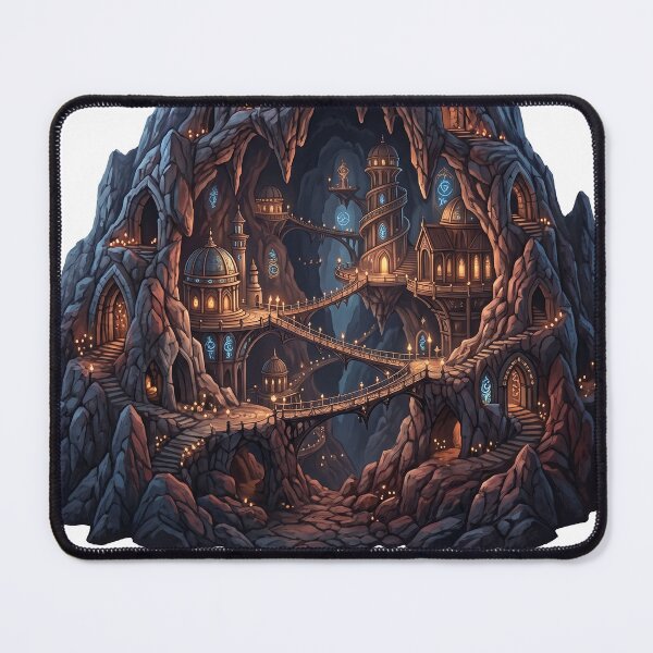 Item preview, Cavern of Eternal Lanterns designed and sold by CuteRage.
