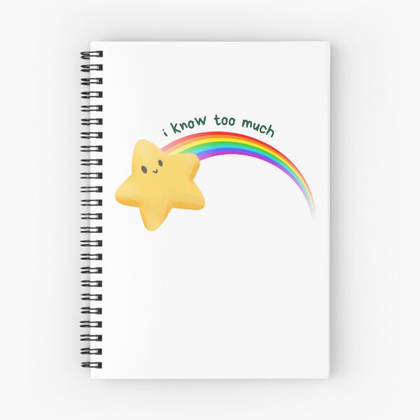 Item preview, I Know Too Much - Sarcastic Star Funny Saying designed and sold by karolina lindy.